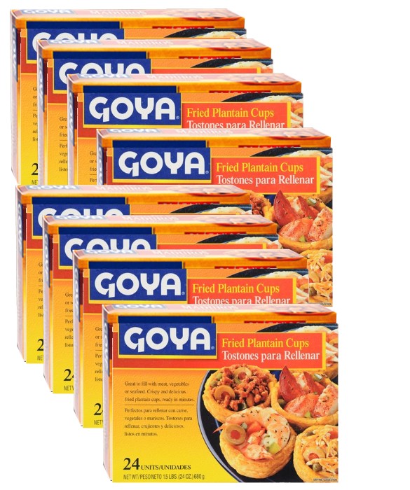 Goya Fried Plantain Cups Total 144 Cups